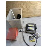 Dremel attachment, light, fittings, screws and