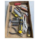 Nut driver set, screw drivers and other hand