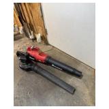 Bauer blower needs battery toro  blower works