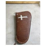 Leather pistol case