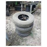 4- 225/75R 15 tires