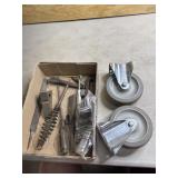(2) 5ï¿½x1 1/4ï¿½ casters Welding tools