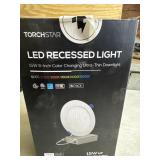 New 6 pack or 6ï¿½ LED Recessed light  by Torchstar