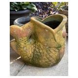 Fish planter 22ï¿½14ï¿½x17ï¿½