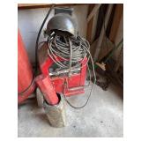 Lincoln Electric Arc Welder AC/DC with helmet and