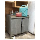 Metal Cabinet and contents of others, bring boxes