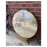 Vintage round mirror