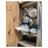 Large lot of grout