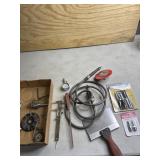 Stainless steel bore brushes, micrometer and more