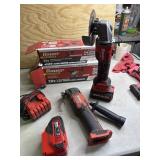 Bauer angle grinder, Oscillating multi tool,
