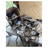Camo rain suit and more