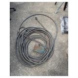 Garden hose and holder