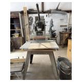 Delta Line Boring Machine works & stand