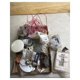 Electrical wire & misc fittings