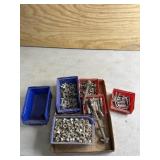 Cable clamps, nuts screws and more