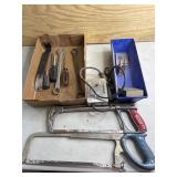Hack saws, wrenches and more