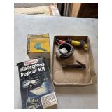 Programmable Hose faucet timer, fiberglass repair