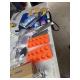Jiffy mixer new, silicone pumpkin molds, Googly