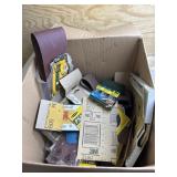 Lot of sanding paper and belts