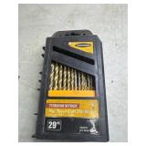 Titanium Nitride High speed steel drill bits