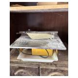 Work Force tile saw works