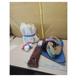 Leg wraps, strap pad misc tack