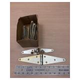 4 small & 6 large hinges