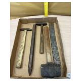 Tack hammers, rubber mallet and more
