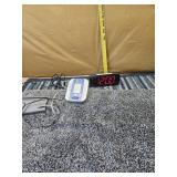 Rugs , clock and BP Cuff