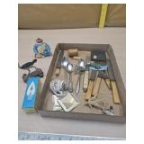 Old flatware and collectibles