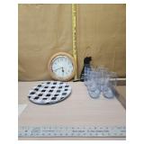 Clock glasses and misc