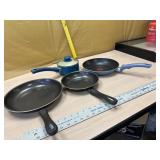 1 T-fal skillet, 2 others and sauce pan