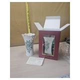 Lenox  Holiday pierced vase