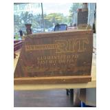 Vintage RIT dye display and parts