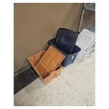 3 totes with lids