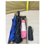 4 umbrellas