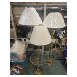 3 floor lamps