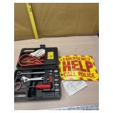 Emergency roadside kit