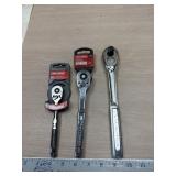 3 Craftsman new ratchets 1/4ï¿½, 3/8ï¿½ & 1/2ï¿½?