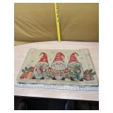 New 27ï¿½ Gnome Merry Christmas mat