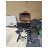 Weber LP BBQ Grill with cover and griddle