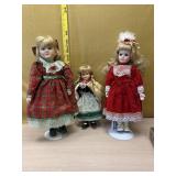 3 dolls