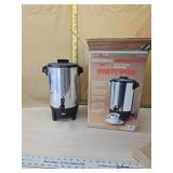 West Bend party perk coffee pot