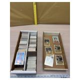 Lg box of baseball cards 1980ï¿½s & 90ï¿½s