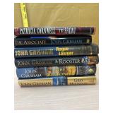 John Grisham hard back books and also Patricia