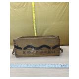 Wood ammo box