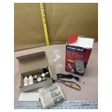 Vinyls repair kit and keyless deadbolt