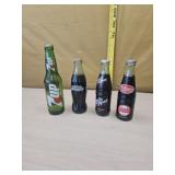 Collector  soda bottles