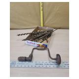 Vintage brace and bits