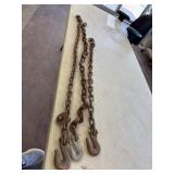 3 dbl hook chains 4ï¿½ and more